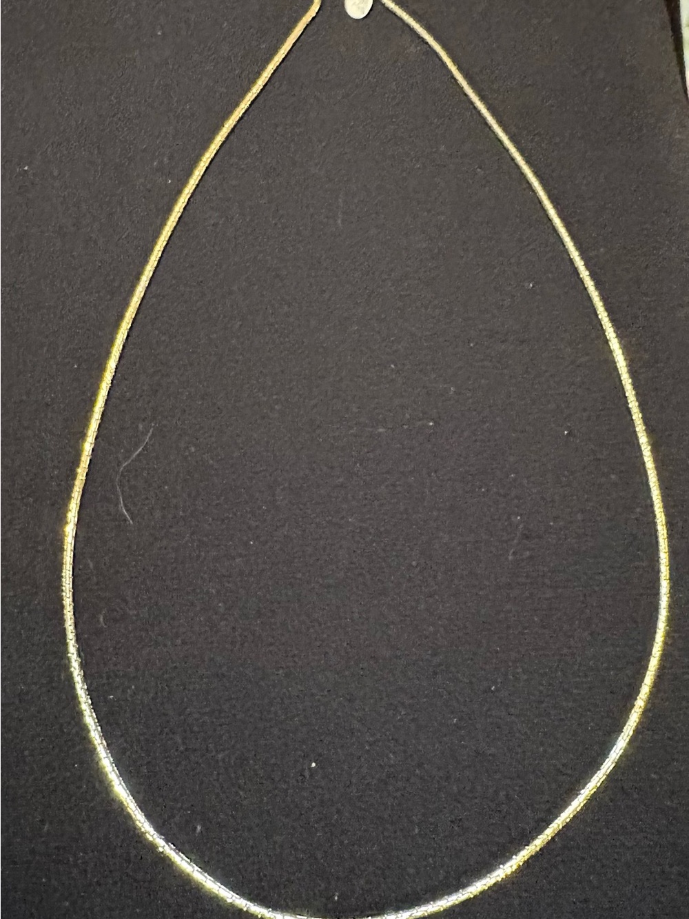 Vintage Les Bernard Inc Gold Tone Chain Necklace - 18”